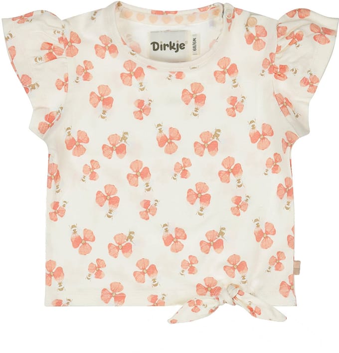 Dirkje Meisjes T-shirt - Off-white