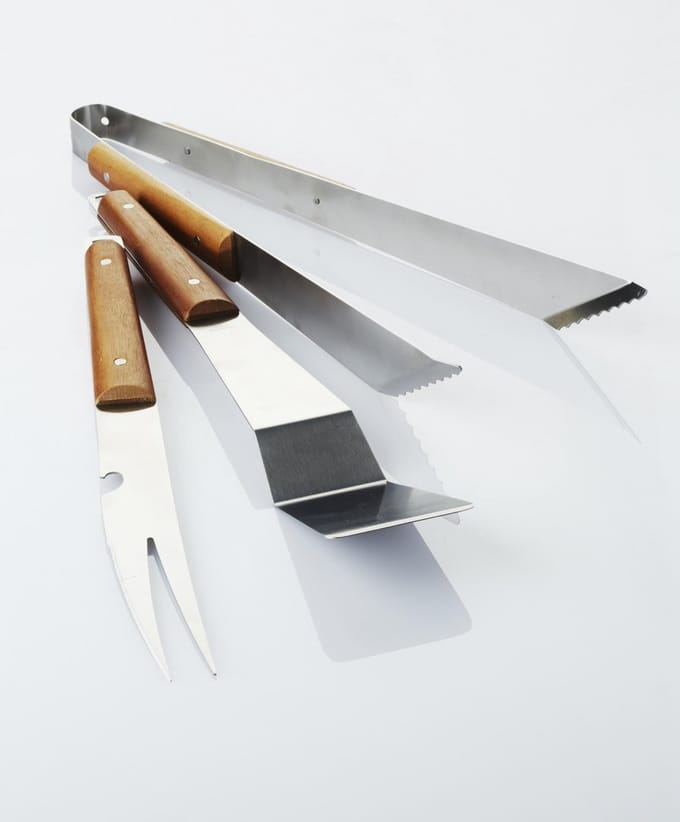 Point-Virgule Barbecue Set - Hout