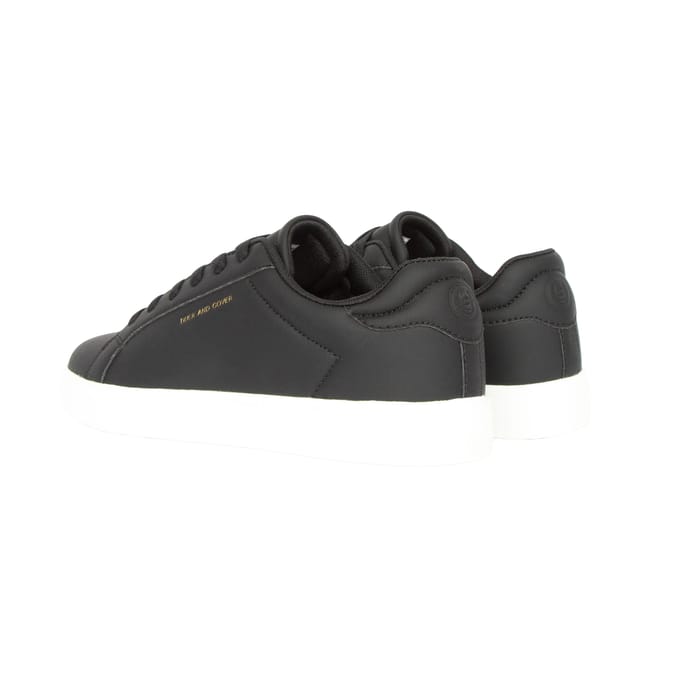 Duck and Cover Heren Claspar Trainers (Zwart)