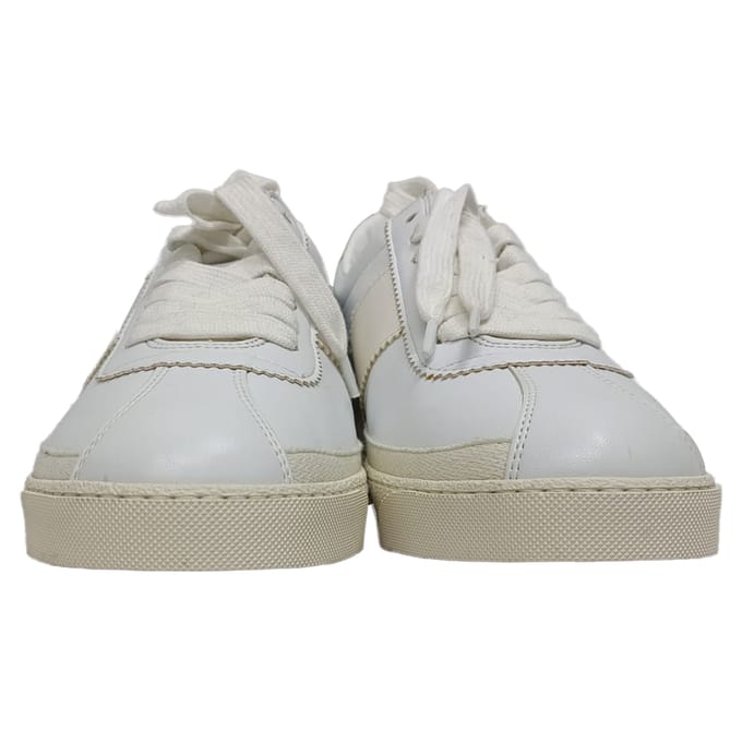 Tom Ford Bannister Sneakers in Witte Lederen