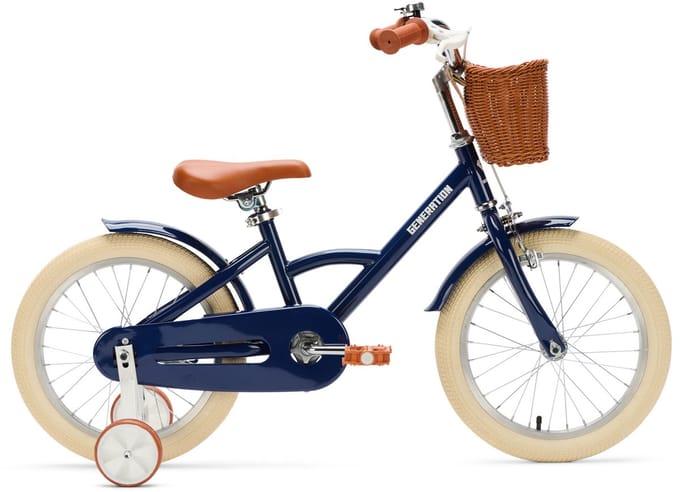 Generation Classic Kinderfiets 16 inch - Blauw - Fiets voor kinderen van 4 tot 6 jaar