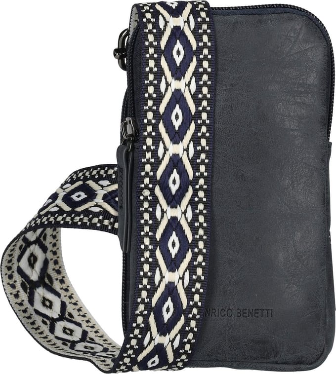 Enrico Benetti Indy - Schoudertasje - Donker Blauw