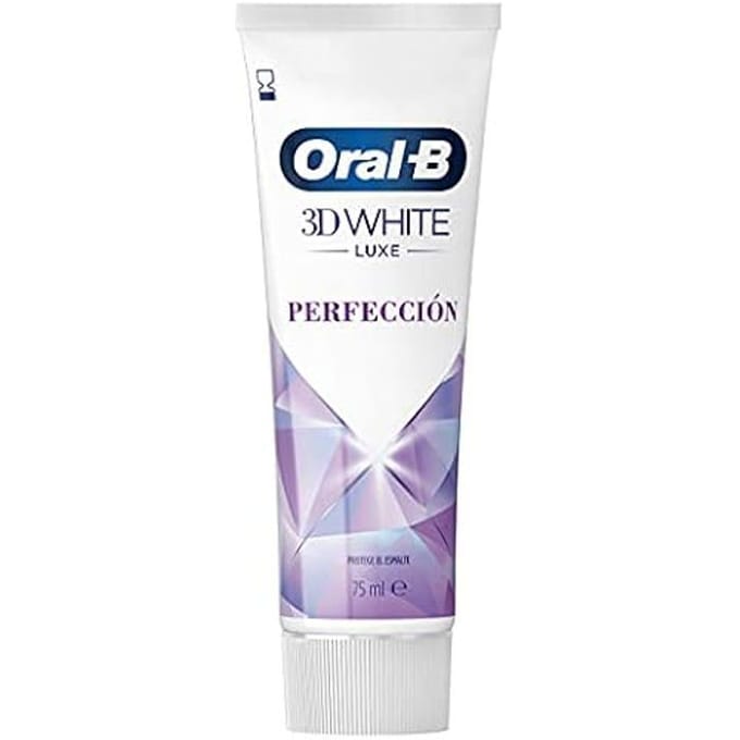 Tandpasta - ORAL-B - 3D White Luxe Perfectie - Witmakend - 75ml - Voor Volwassenen