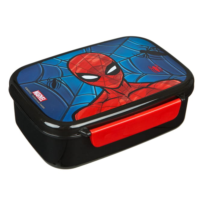 Undercover broodtrommel Spider-Man lunchbox kunststof 800 ml rood.