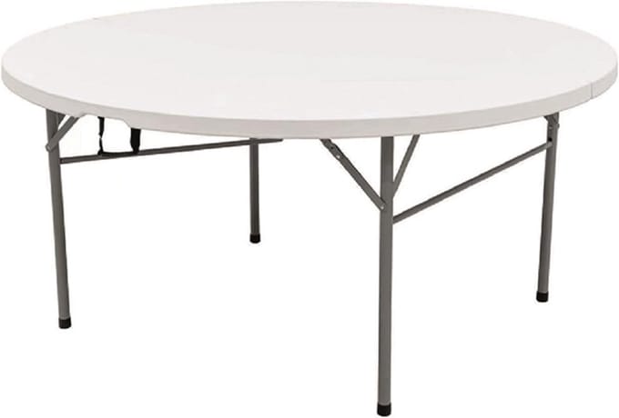 Opvouwbare ronde tafel - 152 cm diameter