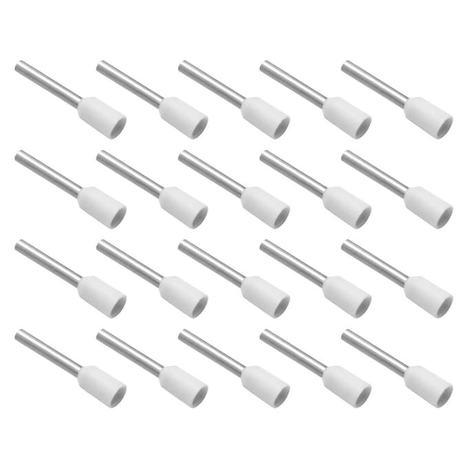 VLTG Geïsoleerde Aderhuls 0.5/12mm Wit - Eindhuls - Kabelschoen - 20 stuks