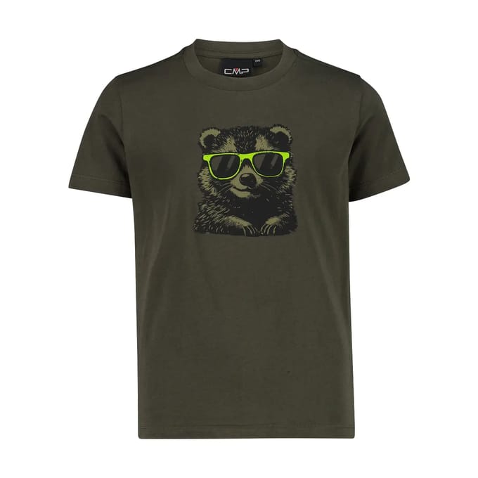 T-shirt van biologisch katoen kind CMP