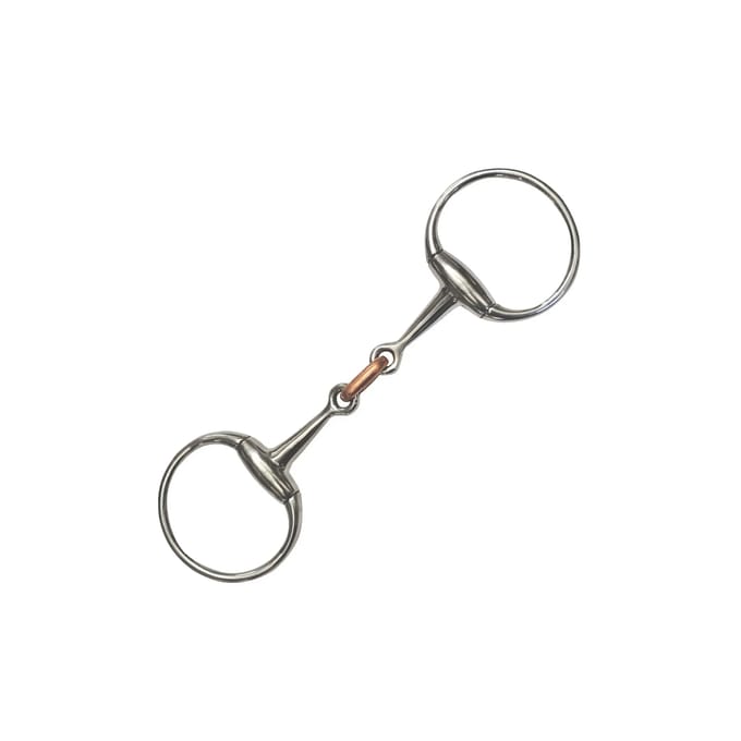 Dubbelgebroken olijfbit voor paarden Privilège Equitation