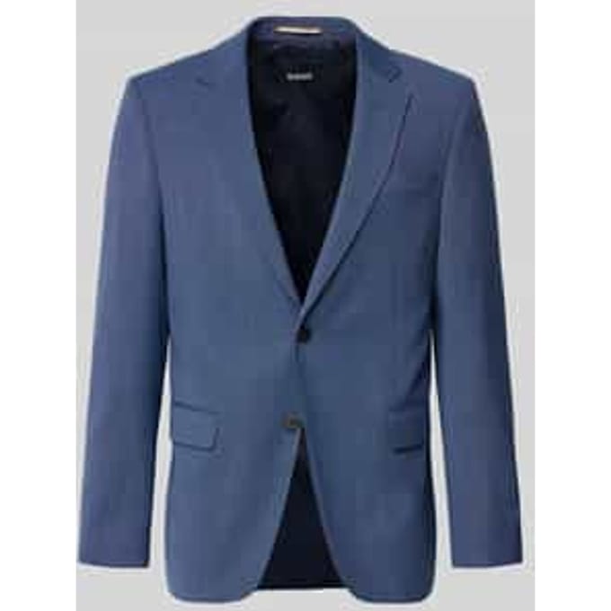 Regular fit colbert van scheerwolmix model 'JASPER'