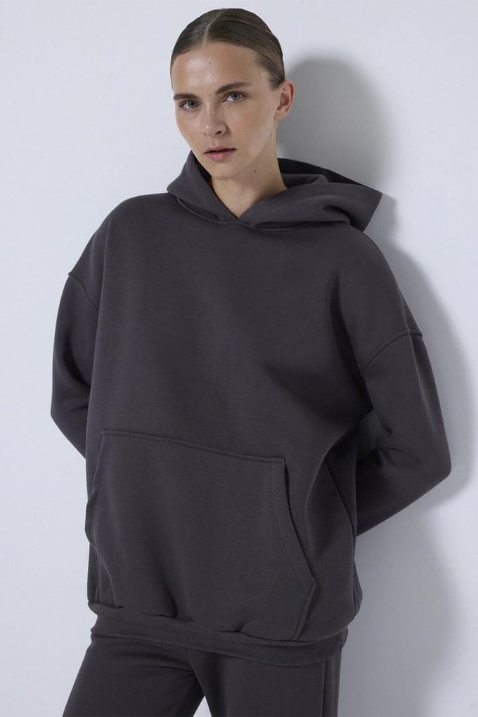 Touché Privé - Hoodie en jogger set - Antraciet - Dames