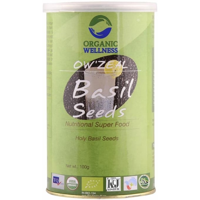 Graines de Tulsi (100g), Graines de Basilic, Bien-être Bio beige