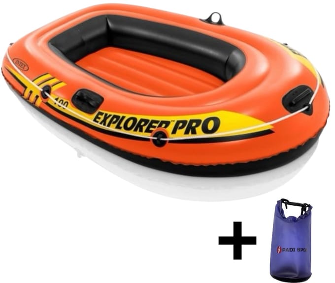 Intex explorer 100 set - opblaasboot - intex boot - rubberboot - opblaasbaar bootje - opblaasbootje kinderen
