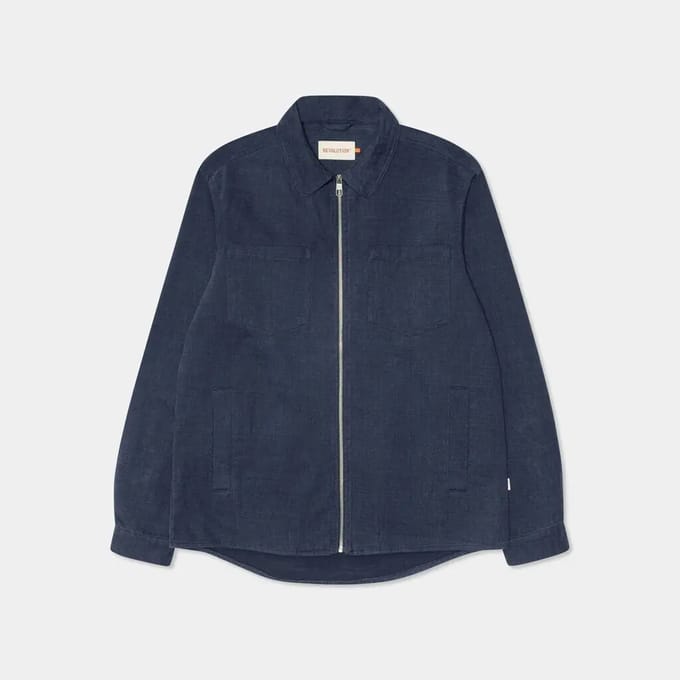 Revolution Overhemd - Modern Fit - Blauw - S