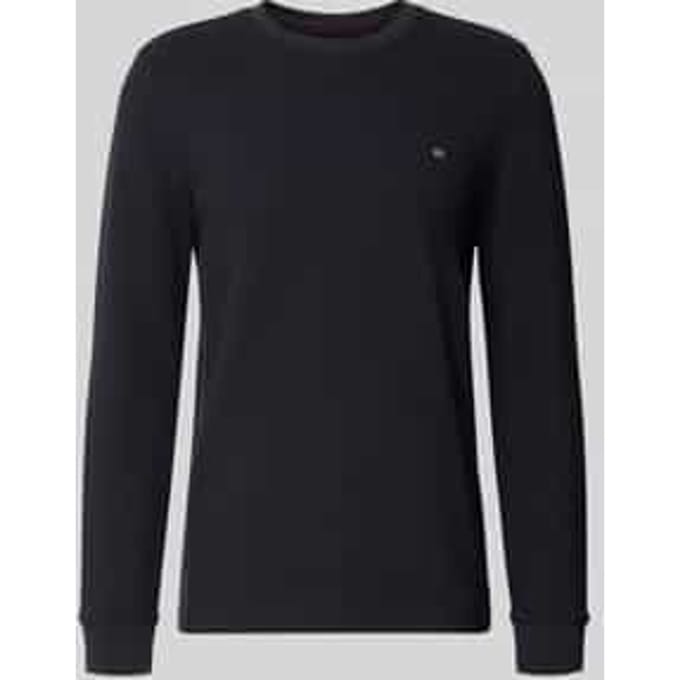 Pullover van katoenmix