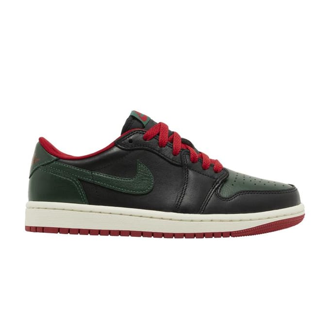 Jordan 1 Retro Low OG Gorge Green Varsity Red (aux femmes) 44.5 black
