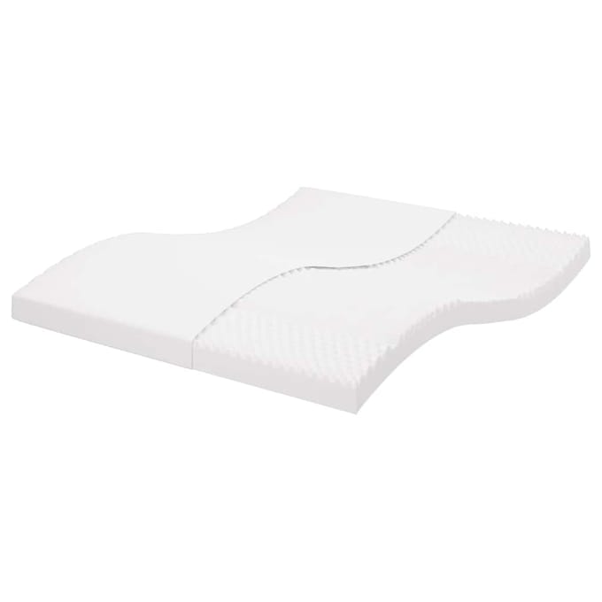 vidaXL - Schuimmatras - 7 - zones - hardheid - 20 - ILD - 180x210 - cm - wit