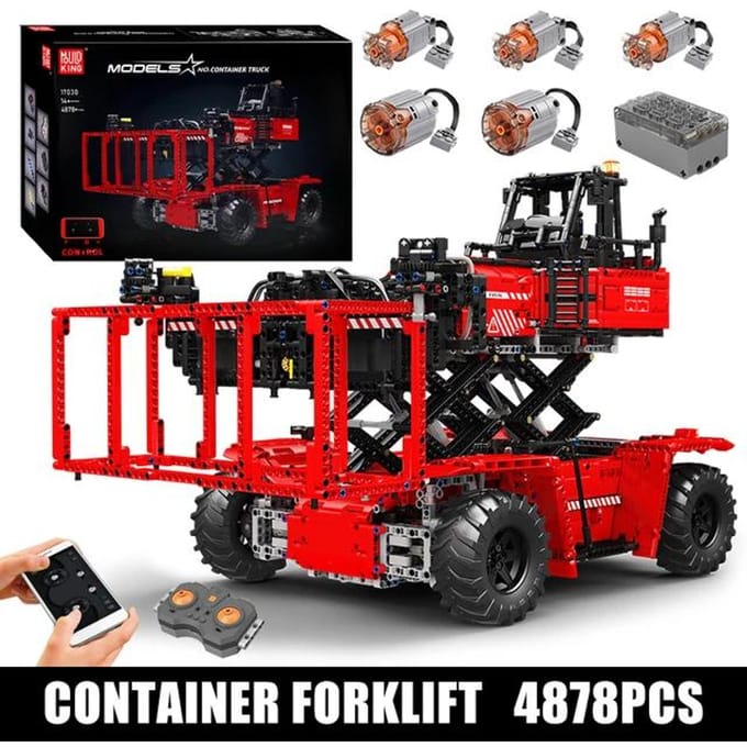 17030 - Mould King Containerwagen