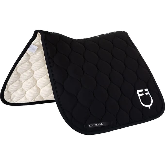 Dressuurmat Equestro Onion Black Line Edition