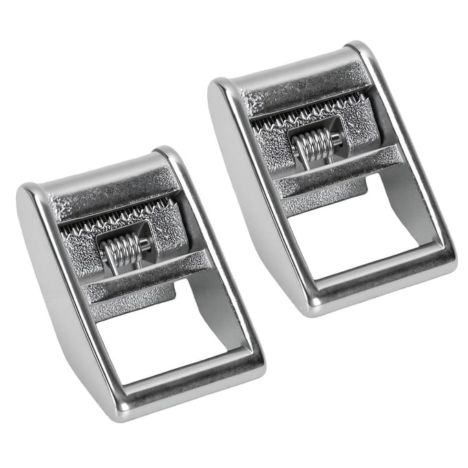 2 STuks Roestvrij Staal Cam Flap Gesp 25 mm Bandspanner Riem Sluiting Gesp voor Duikboot