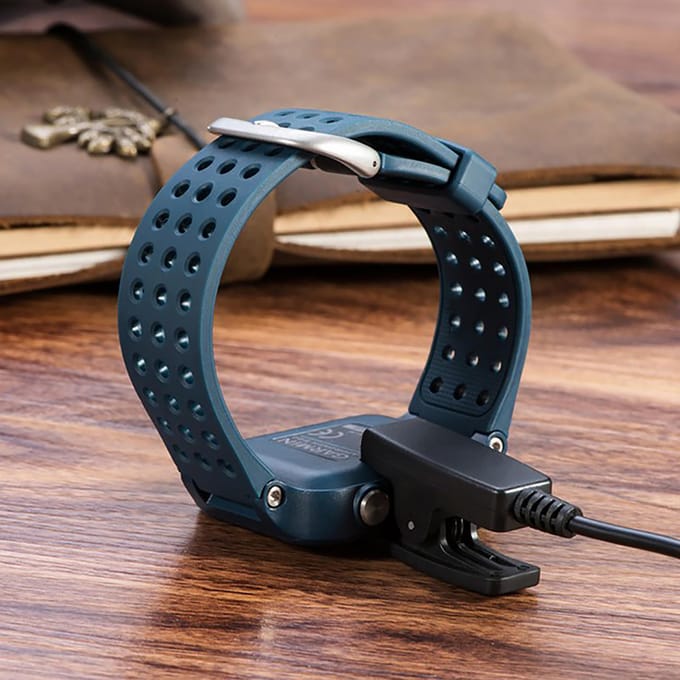 Oplaadkabel Dataclip Oplaadstation voor Garmin Forerunner 3530 Horloge black