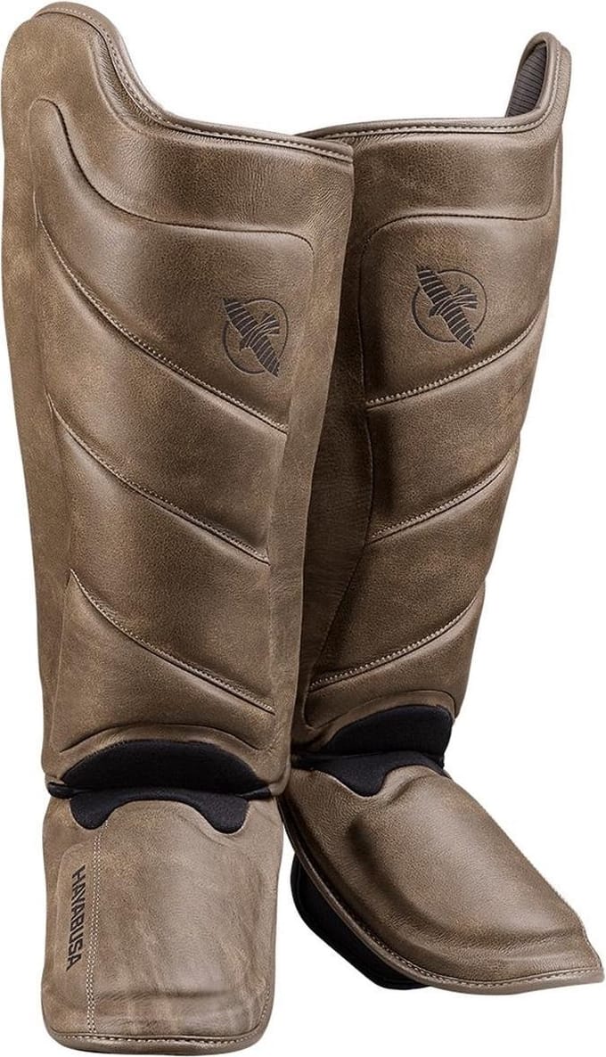Hayabusa LX Kanpeki T3 Kickboks Scheenbeschermers Italiaans Leer