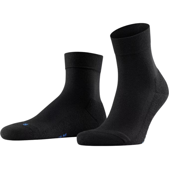 FALKE Cool Kick eenkleurig functioneel materiaal sokken unisex zwart - maat 46-48