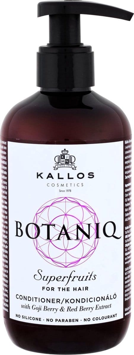 Conditioner Kallos Cosmetics Botaniq Superfruits Vegan 300 ml