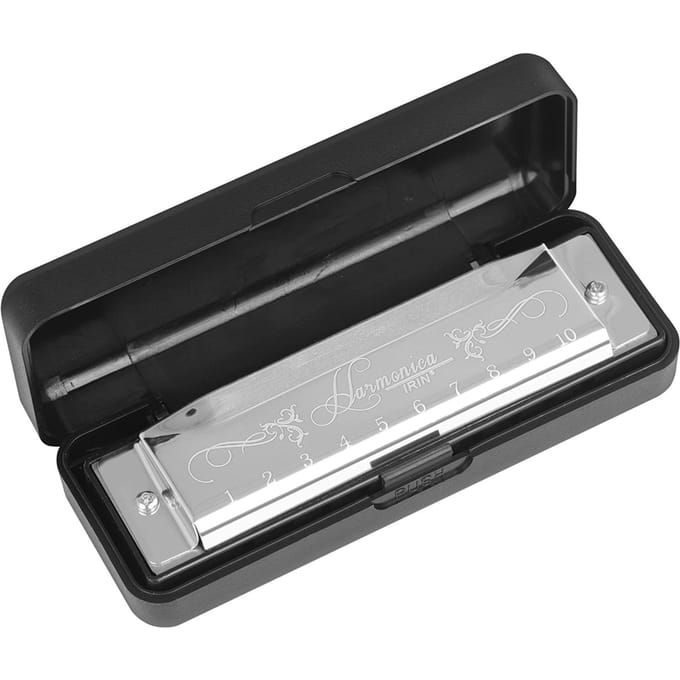 IRIN 10-Gaats Mondharmonica Toon C 20-Tonen Muzikaal Cadeau met Opbergkoffer voor Beginnende Student