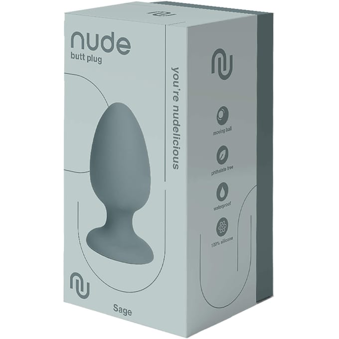 Naakte Salie Butt Plug - Reisformaat
