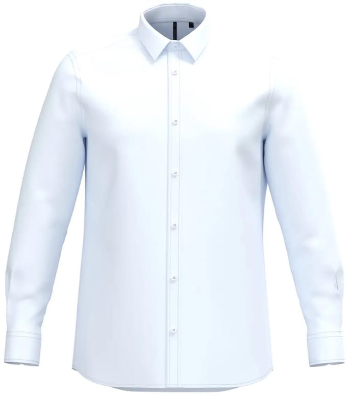 Polycotton popeline overhemd zonder zak Kariban Collection Corporate