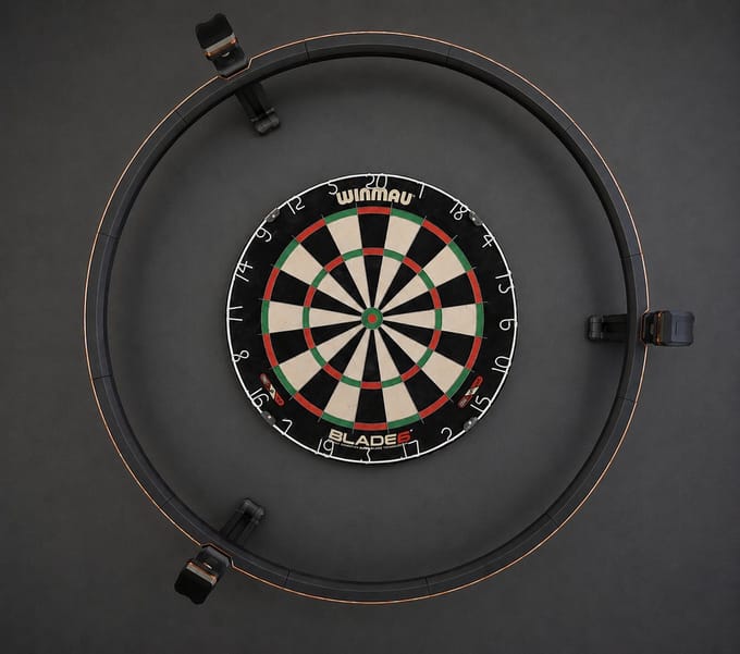 AutoDarts Ring Kit Pro - Exclusief Camera's en LED-strip