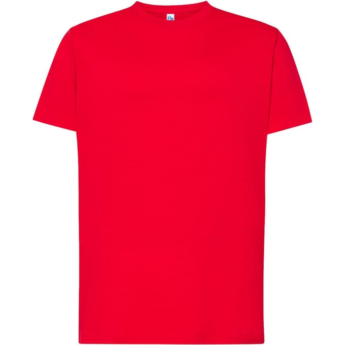 JHK Heren Normaal T-Shirt (Rood)