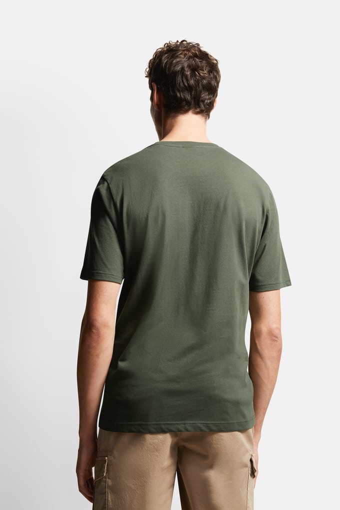 Bugatti Herren T-shirt met moderne pasvorm