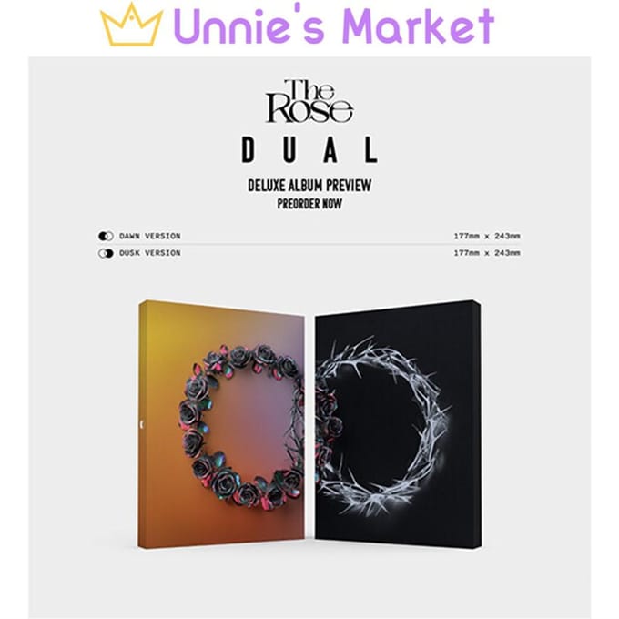De Roos - DUAL (Luxe Boxalbum) Dusk Ver. black