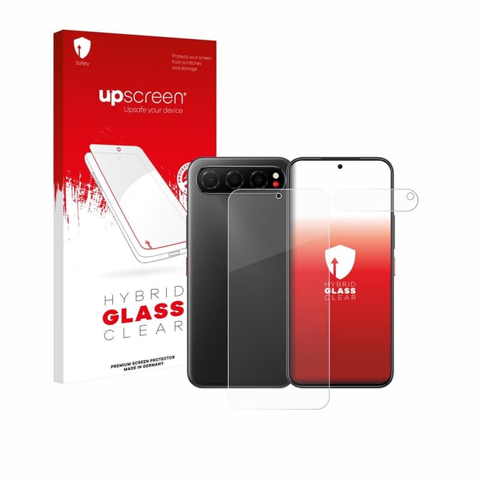 upscreen - Screenprotector voor Nubia Air (Voor+Camera) - Folie Beschermfolie Beschermglas transparant