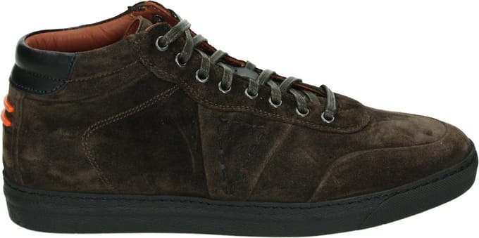 Greve Heren Hoge sneakers Umbria - Bruin - Maat 40+