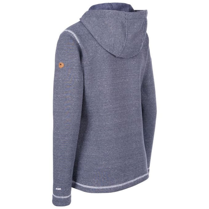 Trespass Dames/Dames Rootless Stripe Marl AT200 Fleecejack (Marine)