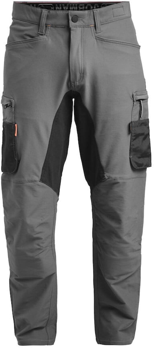 Jobman 2194 Stretch Service Trousers 65219418 - Donkergrijs/Zwart - D104
