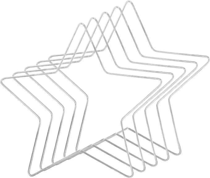 Metalen Ringen - Ster Frames - Knutselprojecten Maken - 3D Visueel Effect - 20 cm - Enkel Kenmerk