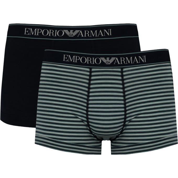 Emporio Armani Boxershorts 2 Pack Mannen blauw