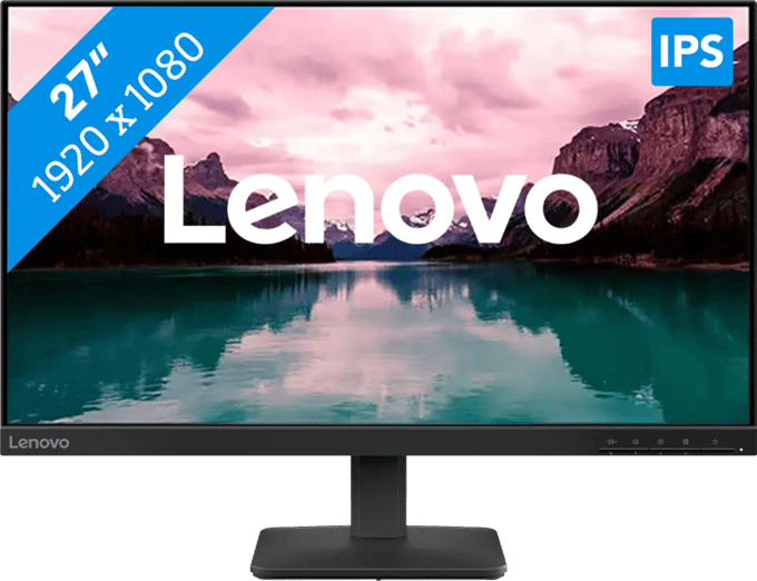 Lenovo L27-4e - Full HD IPS Monitor - 27 inch - 100Hz