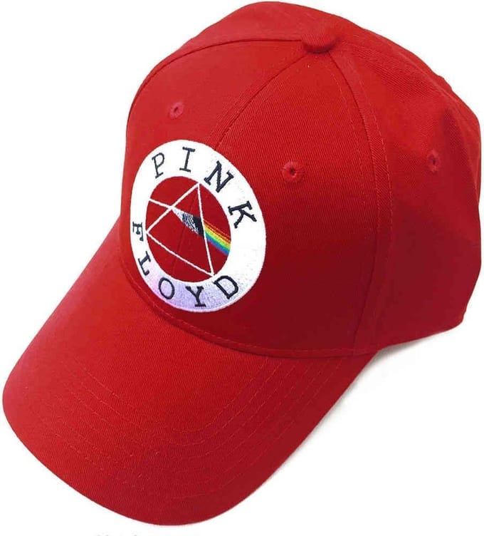 Pink Floyd - Circle Logo Baseball pet - Rood