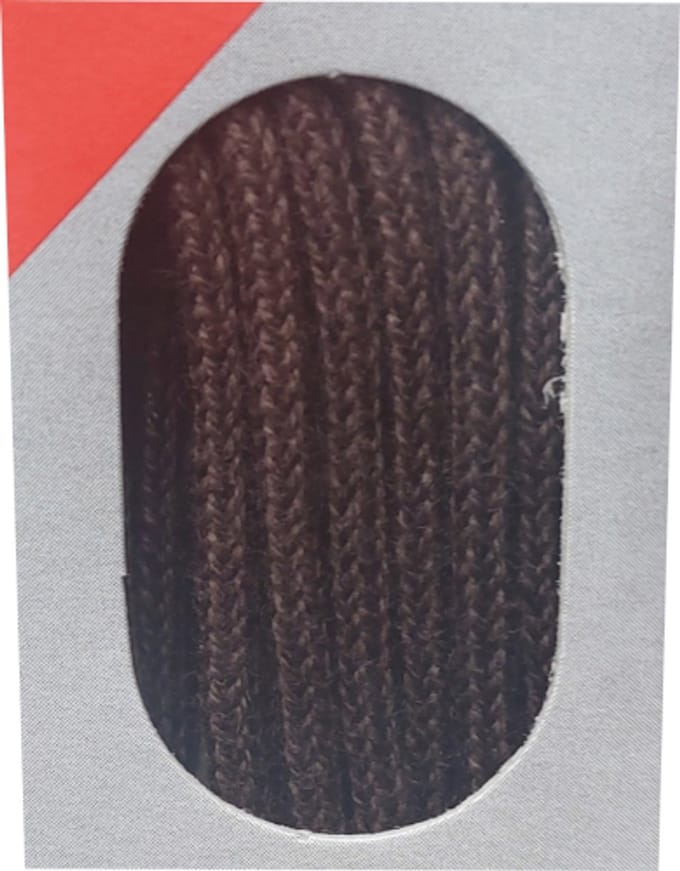 Bob Veter - Donker Bruin - Dun Rond - Lengte 90 cm - Dikte 2 mm - Schoenveter