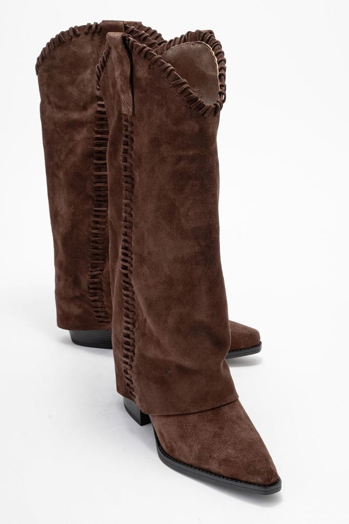 Clementina Leren Western Boot (Dames)