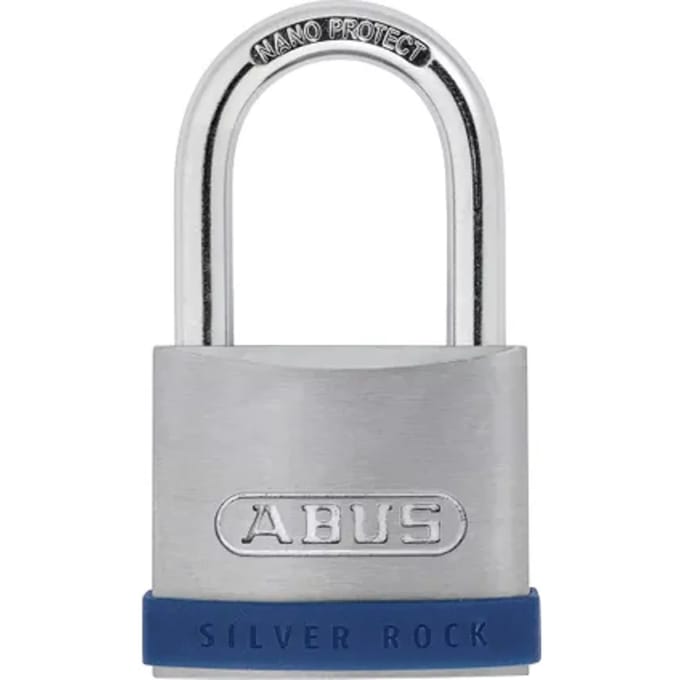 Abus Hangslot Met Sleutel Silver Rock 5/45 - Zink Voor Poort - Behuizing 45mm