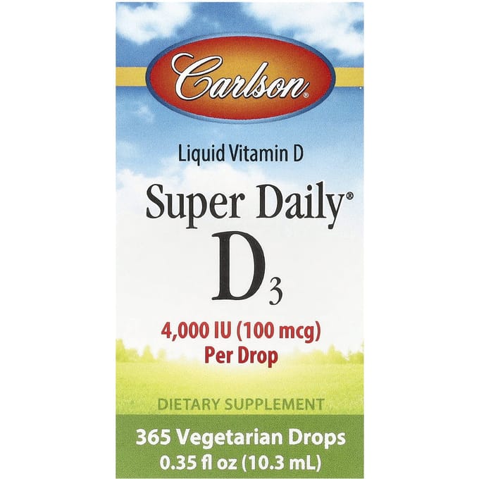 Super Daily® D3, 100Mcg (4.000 IE), 10,3 ml (0.35 fl oz)
