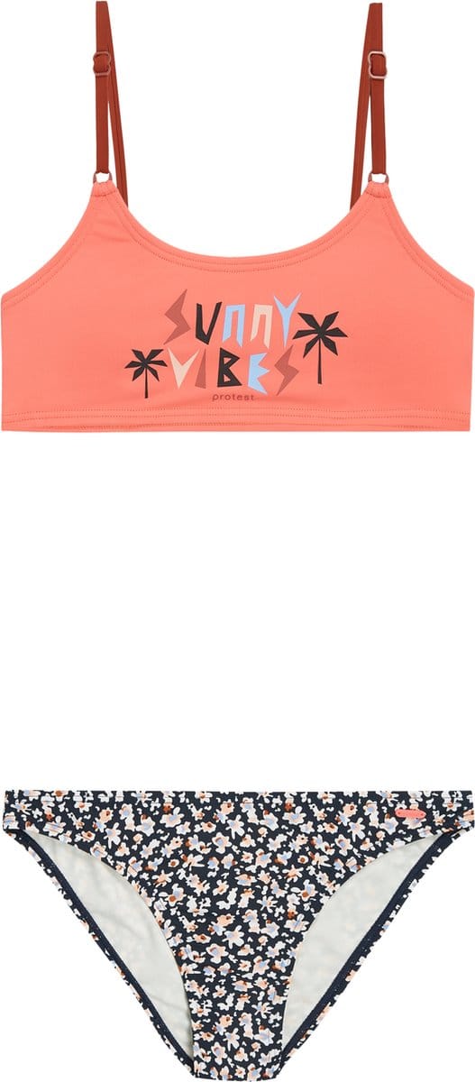 Protest Prtbee Jr – Bralette bikini set Meisjes – Kruisband top – Uitneembare vulling