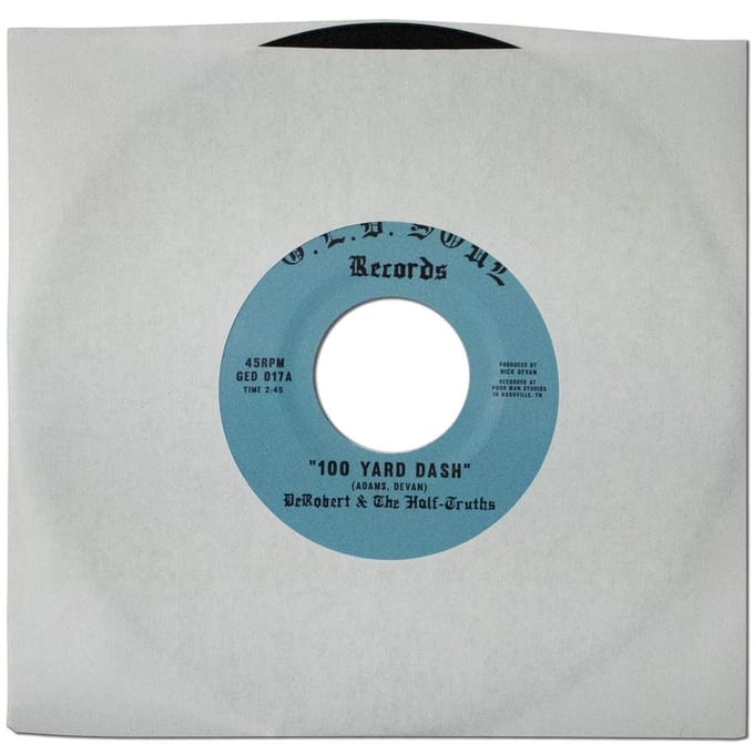 Derobert & The Half-Truths - 100 Yard Dash (LP) (Coloured Vinyl)