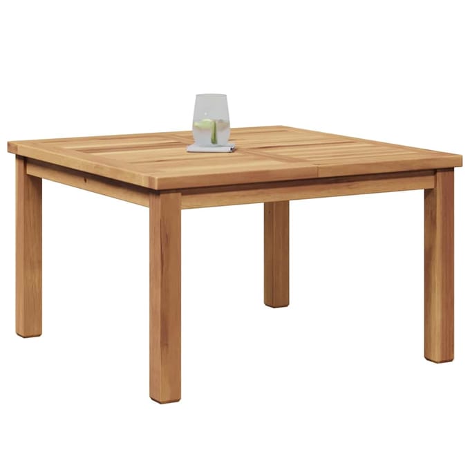 vidaXL - Salontafel - Bruin - 60 - x - 60 - x - 36 - cm - Massief - Teakhout