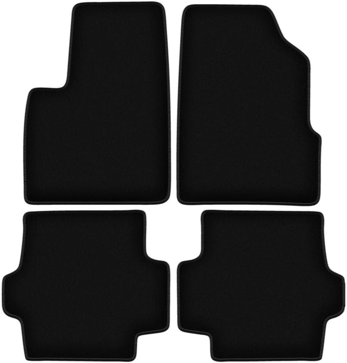 BASIC zwarte veloursmatten voor: Chrysler Pacifica SUV (2003-2008)